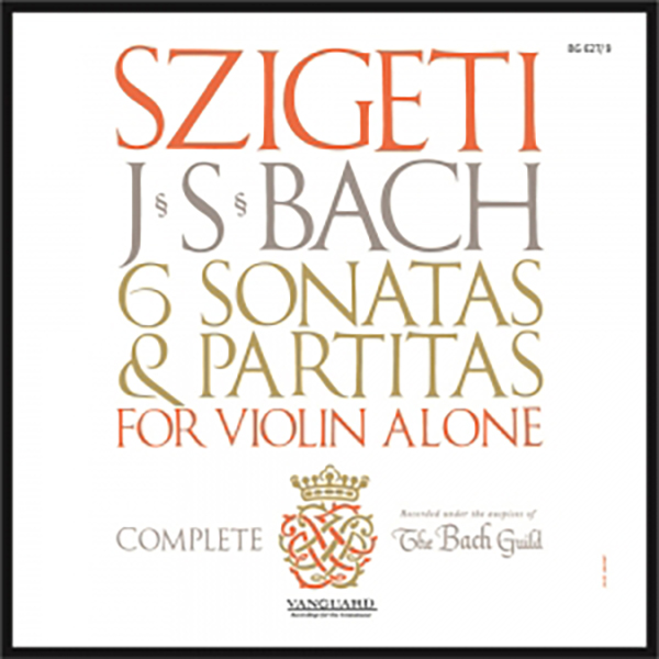 JOSEPH SZIGETI - BACH: 6 SONATAS AND PARTITAS (바흐: 무반주 바이올린 소나타와 파르티타) [LP/VINYL]