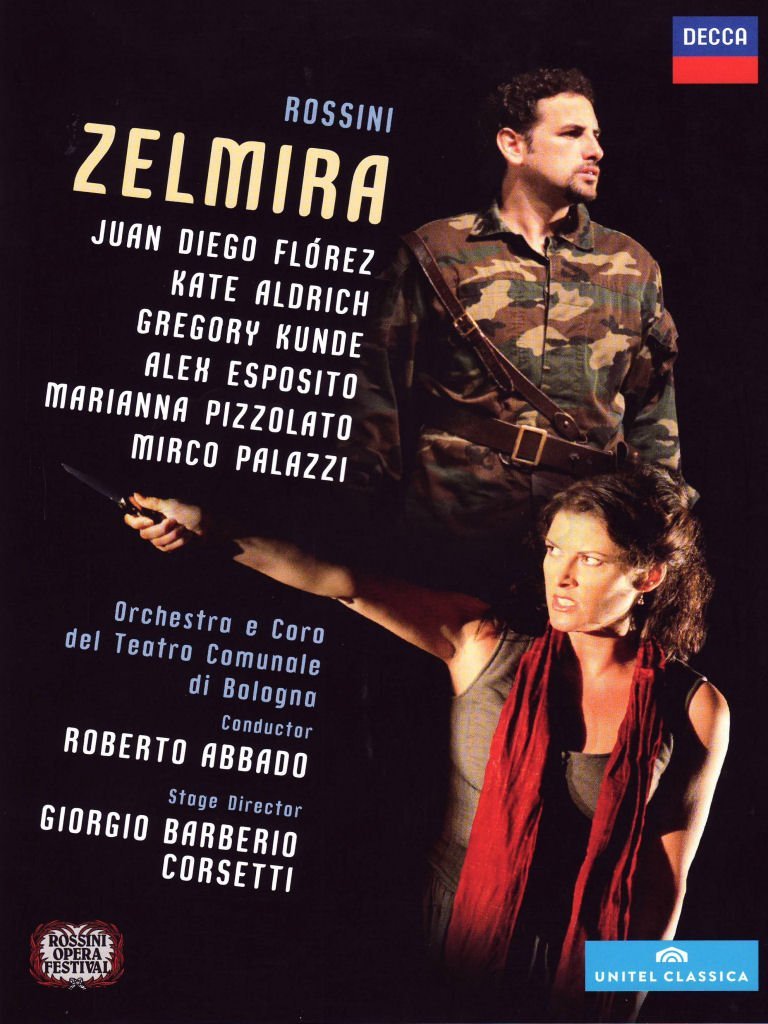 JUAN DIEGO FLOREZ/KATE ALDRICH/ROBERTO ABBADO - ROSSINI : ZELMIRA [DVD]