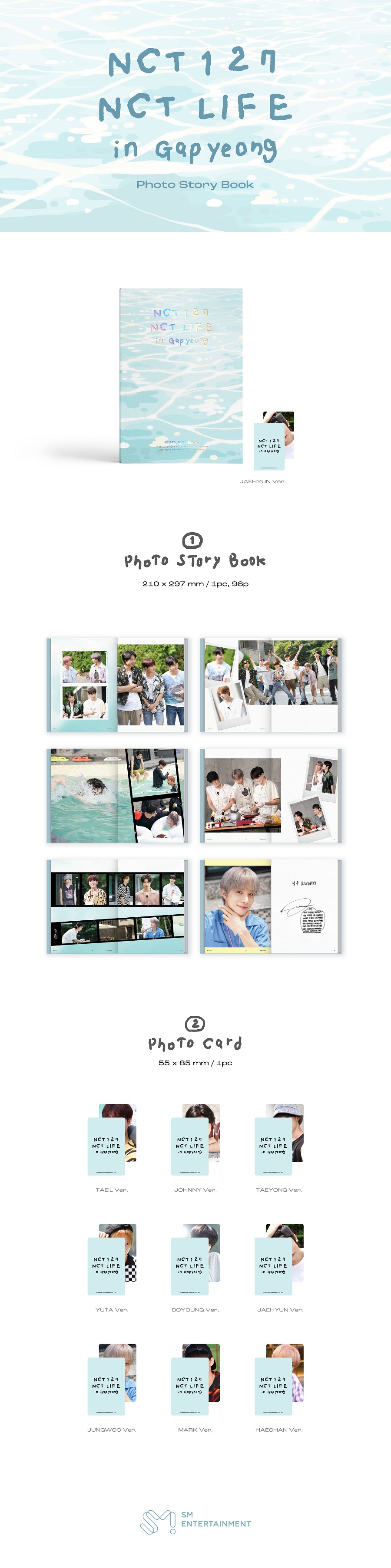 NCT 127(엔시티 127) - NCT LIFE In Gapyeong PHOTO STORY BOOK [ Ver.]