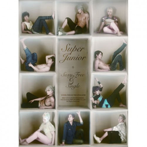 SUPER JUNIOR - 6辑 SEXY, FREE & SINGLE [B Ver.]