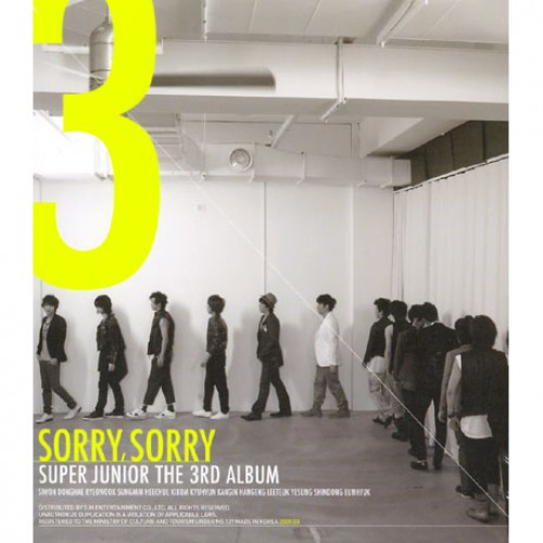 SUPER JUNIOR - 3辑 SORRY, SORRY [A Ver.]