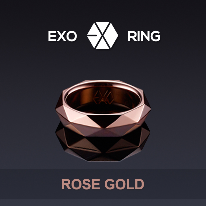 EXO(엑소) - 엑소반지(EXO RING) [ROSE GOLD 11호]