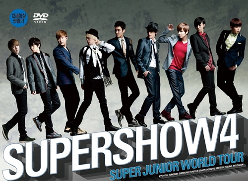 SUPER JUNIOR - SUPER SHOW 4: World Tour DVD