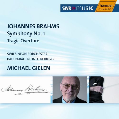 M.GIELEN - JOHANNES BRAHMS / SYMPHONY NO.1 & TRAGIC OVERTURE