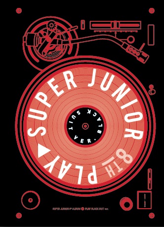 SUPER JUNIOR - 8辑 PLAY [Black Suit Ver.]