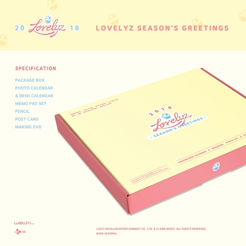 LOVELYZ - 2018 SEASON'S GREETINGS