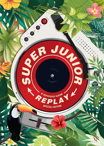 SUPER JUNIOR - 8辑 Repackage REPLAY [Kihno Kit Album]