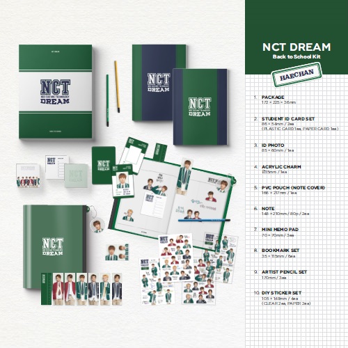 NCT DREAM - 2019 BACK TO SCHOOL KIT [HAECHAN]