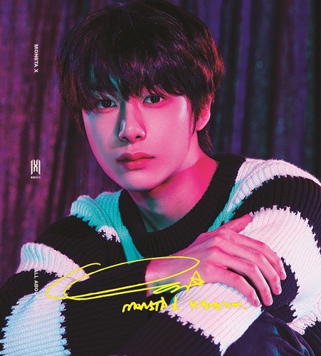 MONSTA X - ALL ABOUT LUV [Hyungwon - Standard Casemade Book 4] [输入盘]