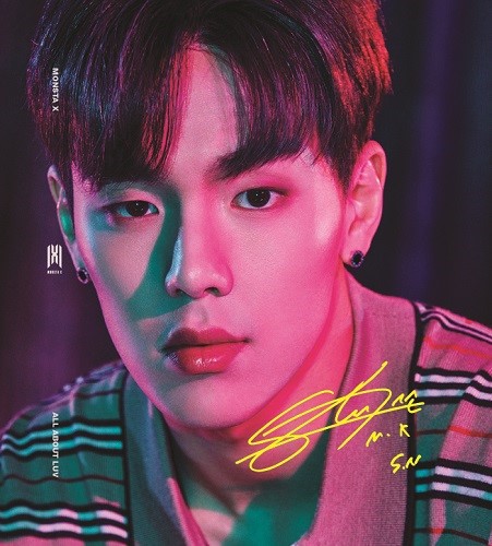 MONSTA X - ALL ABOUT LUV [Shownu - Standard Casemade Book 7] [输入盘]