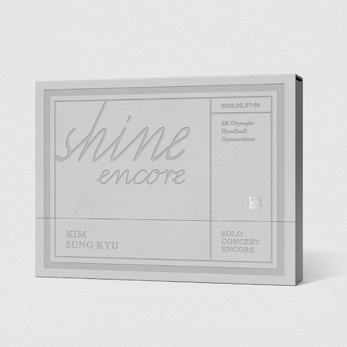 金圣圭(KIM SUNG KYU) - Solo Concert SHINE ENCORE DVD