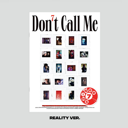 SHINEE - 7辑 DON'T CALL ME [PhotoBook - Reality Ver.]
