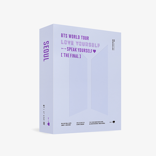 防弹少年团(BTS) - World Tour LOVE YOURSELF : SPEAK YOURSELF [THE FINAL] DVD