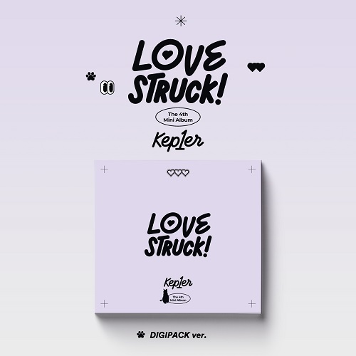 Kep1er - LOVE STRUCK! [Digipack Ver. - Random Cover] [히카루 SIGN]