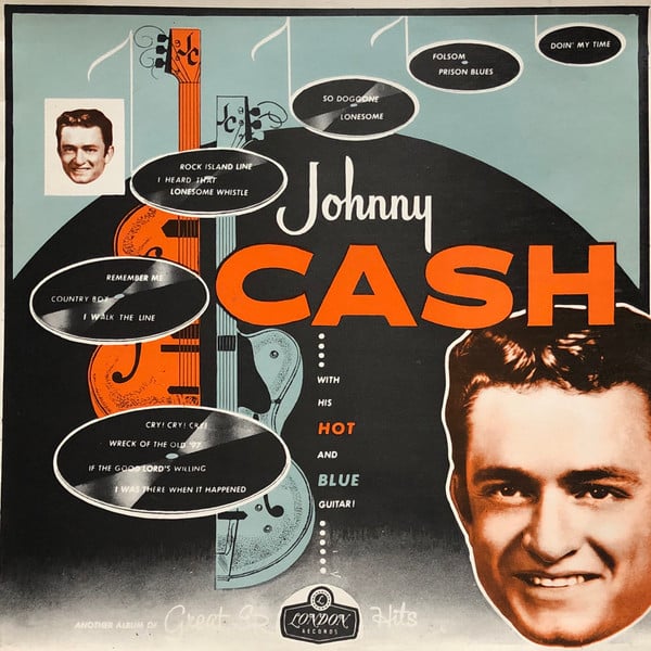 JOHNNY CASH - WITH HIS HOT AND BLUE GUITAR [DELUXE EDITION] [수입] [LP/VINYL] 