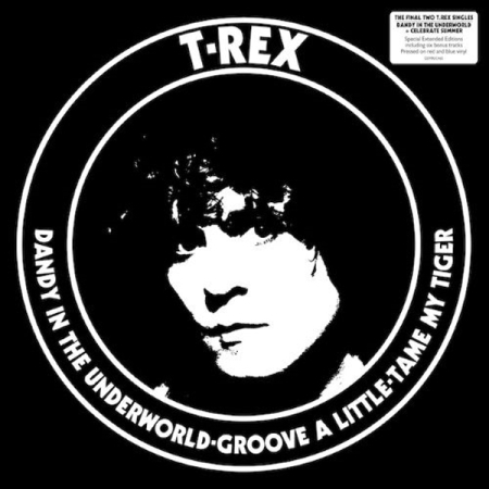 T.REX - DANDY IN THE UNDERWORLD & GROOVE A LITTLE [RED & BLUE COLOR 10인치 한정반] [수입] [LP/VINYL] 