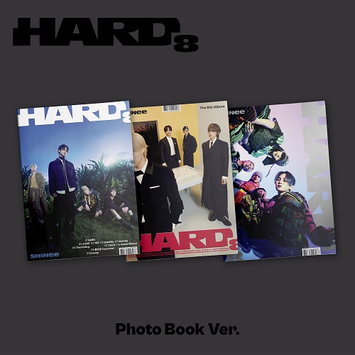 SHINee - 8辑 HARD [Photo Book Ver. - Random Cover]