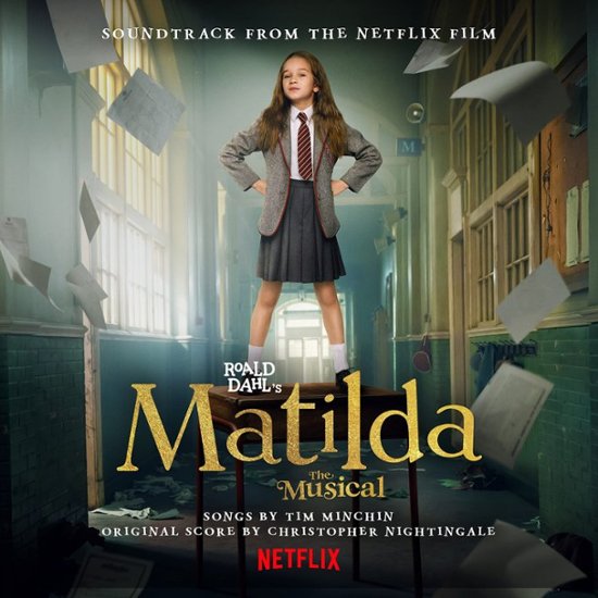 TIM MINCHIN - ROALD DAHL'S MATILDA THE MUSICAL [SOUNDTRACK FROM THE NETFLIX FILM] [LIGHT BLUE COLOR] [수입] [LP/VINYL]