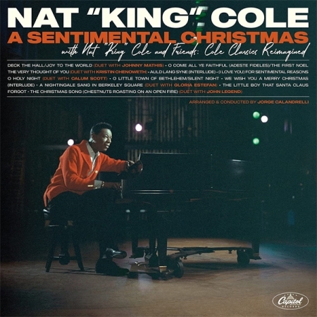 NAT KING COLE - A SENTIMENTAL CHRISTMAS WITH NAT KING COLE AND FRIENDS: COLE CLASSICS REIMAGINED [수입] [LP/VINYL] 