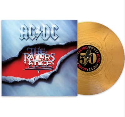 AC/DC - THE RAZORS EDGE [골드 컬러] [50TH ANNIVERSARY] [수입] [LP/VINYL] 
